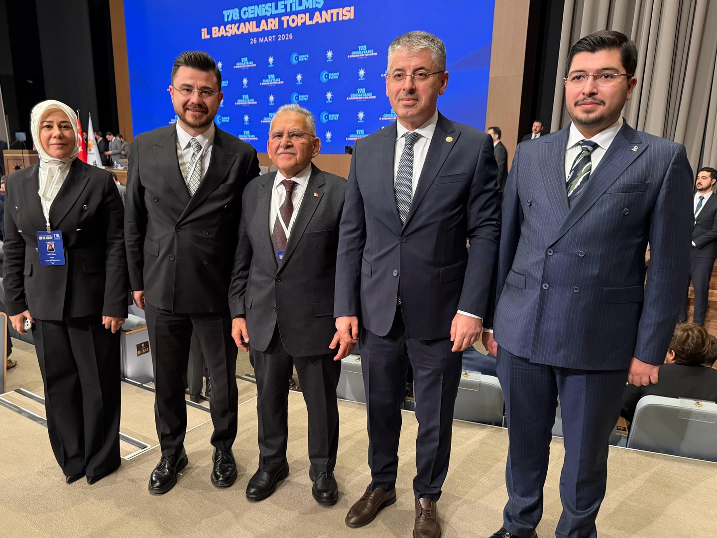 Başkan Büyükkılıç, AK Parti İl Başkanları Toplantısı'na katıldı