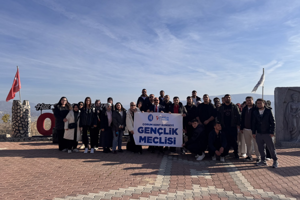 Hitit Üniversitesi öğrencileri, Ortaköy'ü gezdi