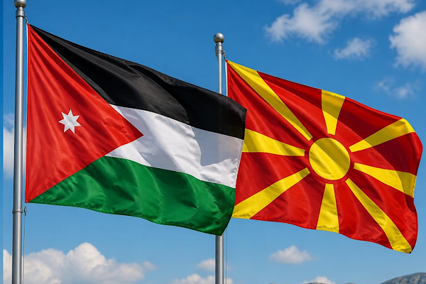 Kuzey Makedonya ve Ürdün dışişleri bakanları siyasi istişare mekanizması oluşturdu<