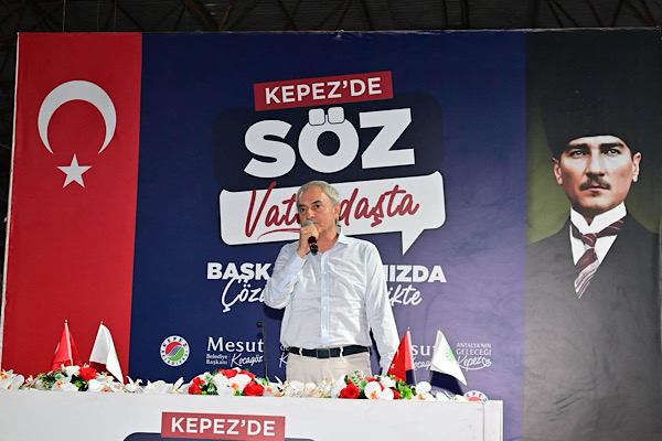 Kepez’de vatandaş buluşması Habibler Mahallesi’nde yapıldı<