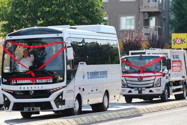 Karamürsel Belediyesi araç filosunu güçlendirdi