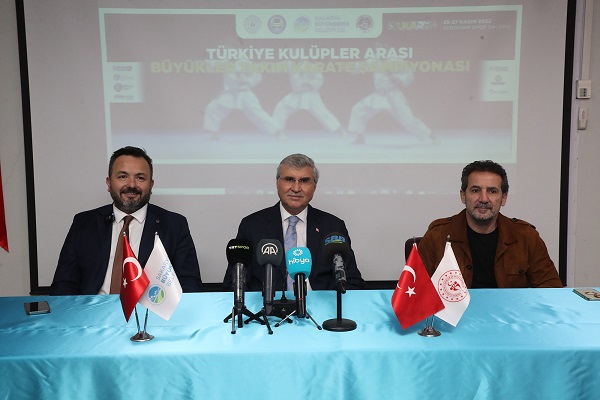 Türkiye Kulüpler Takım Karate Şampiyonası’nın açılışını Başkan Yüce yaptı