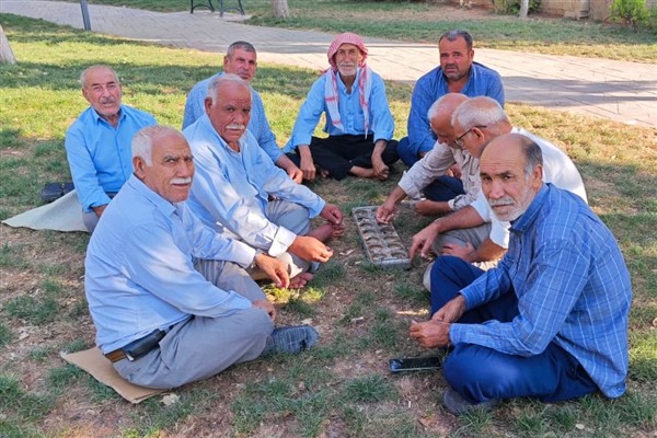 Suruç’ta mangala oyunu geleneği sürdürülüyor<