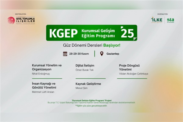 Kurumsal Gelişim Eğitim Programı Gaziantep’te başlıyor<