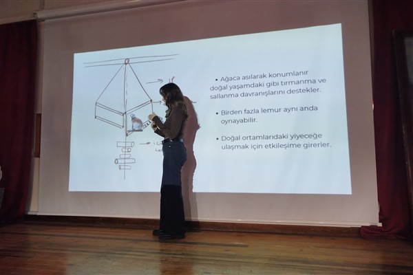 İzmir Doğal Yaşam Parkı’nda Davranış Zenginleştirme Atölyesi<