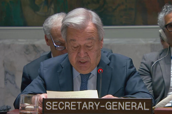 Guterres: Gençlerle eşit ortaklar olarak çalışmalıyız<
