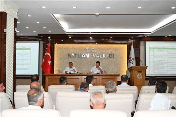 Batman’da Merkez Mahalle Muhtarları Toplantısı yapıldı<