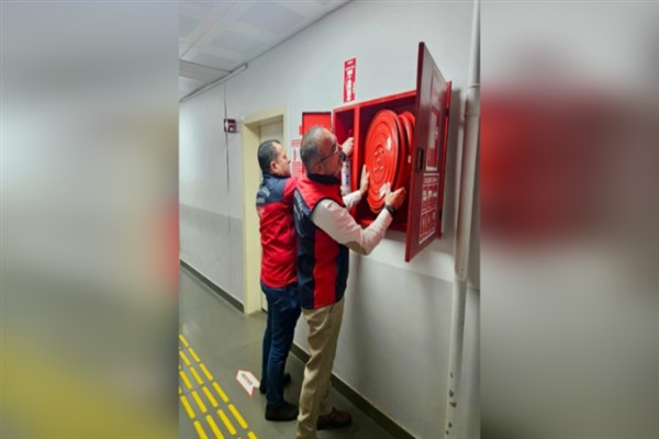 Giresun'da yangın güvenliği denetimleri devam ediyor