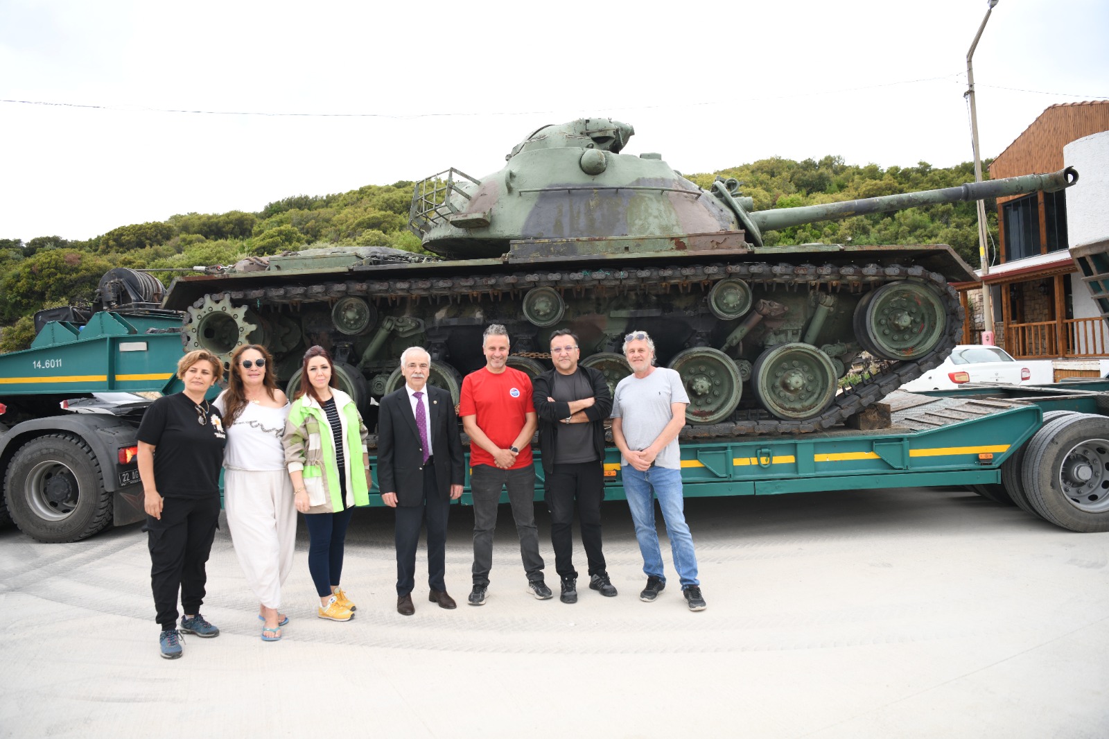 Keşan'da M62 T model tank batırılacak<