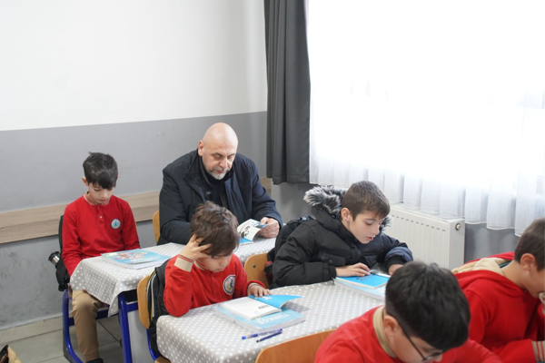 Başkan Aydın, öğrencilerle buluştu