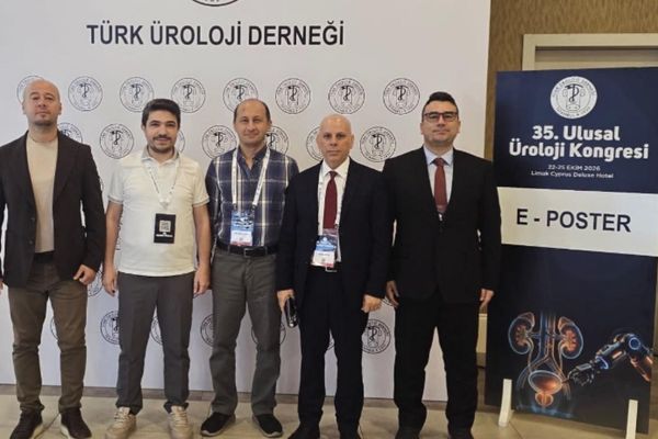 Harran Üniversitesi’nden 35. Ulusal Üroloji Kongresi’nde birincilik ödülü<