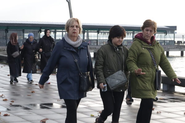 İzmitli kadınlar, ‘Sağlıklı Yaşam Yürüyüşü’nde buluştu 