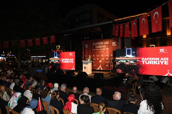 Başkan Genç: Tam bağımsız Türkiye için hep birlikte mücadele edeceğiz<