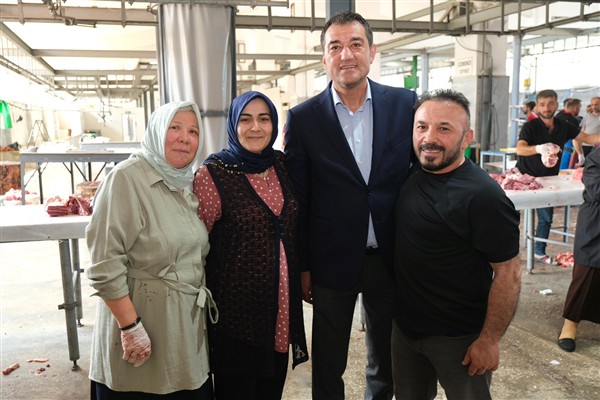 Başkan Köse’den mezbahane ziyareti<