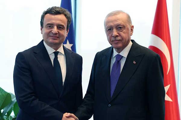 Erdoğan, Kosova Başbakanı Kurti ile görüştü