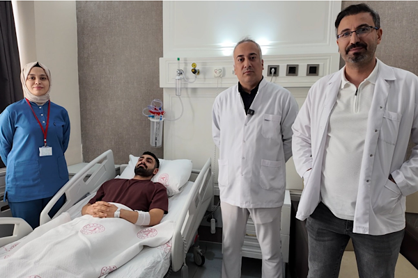 Şanlıurfa’da kalpte doğuştan darlık ilk kez anjiyo ile tedavi edildi<