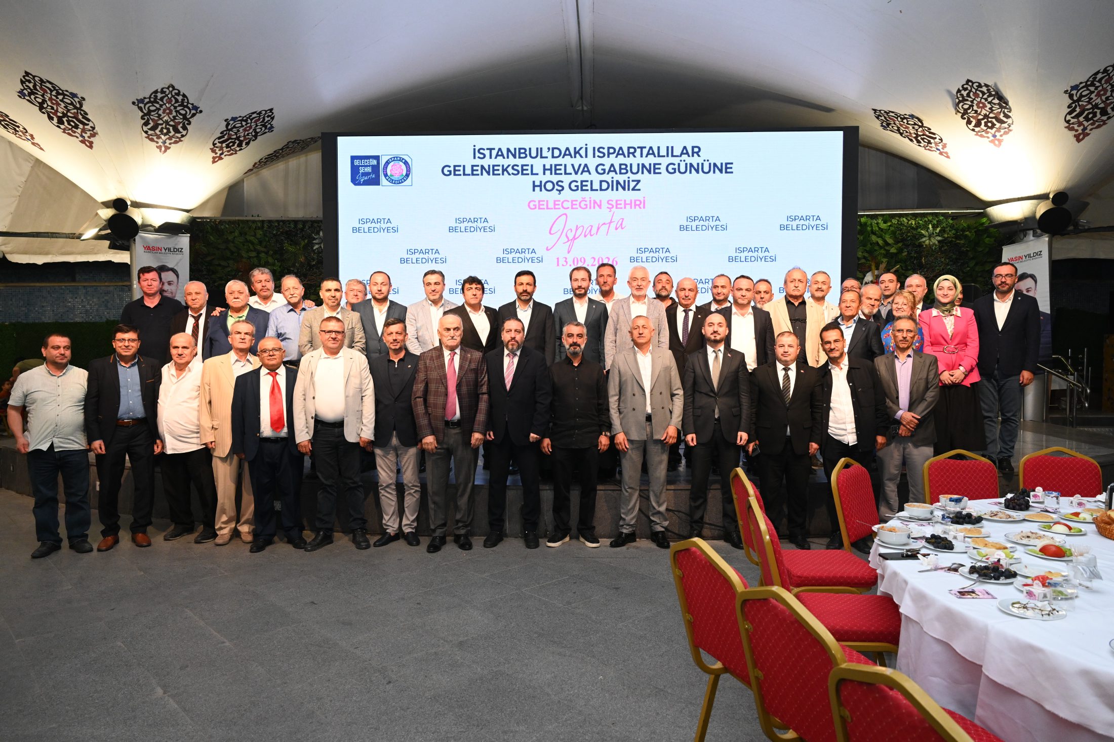 İstanbul’daki Ispartalılar buluşmada bir araya geldi
