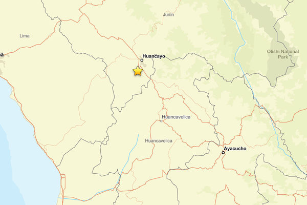 Peru'da deprem<
