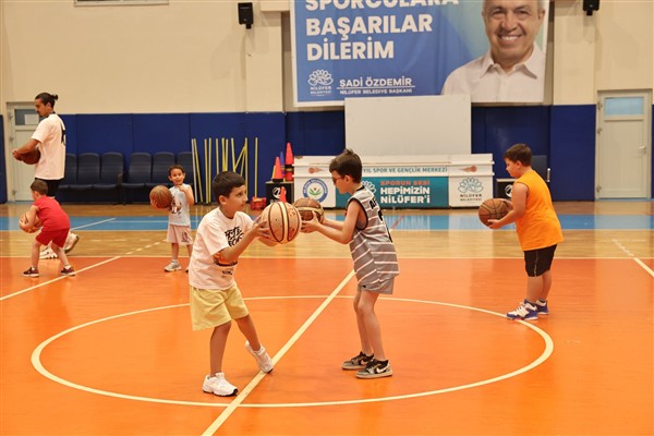 Nilüfer'de Kış Spor Okulları başladı<