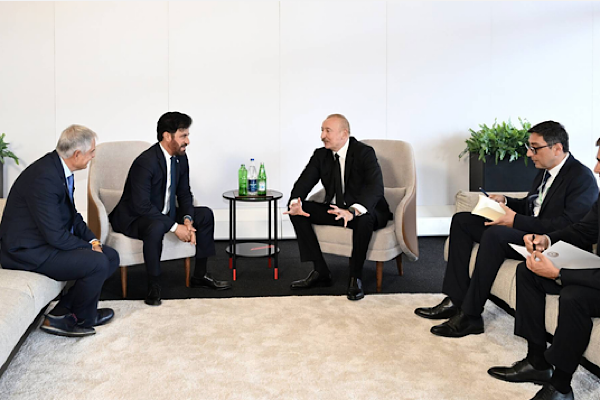Aliyev, Uluslararası Otomobil Federasyonu Başkanı Ben Sulayem ile görüştü<