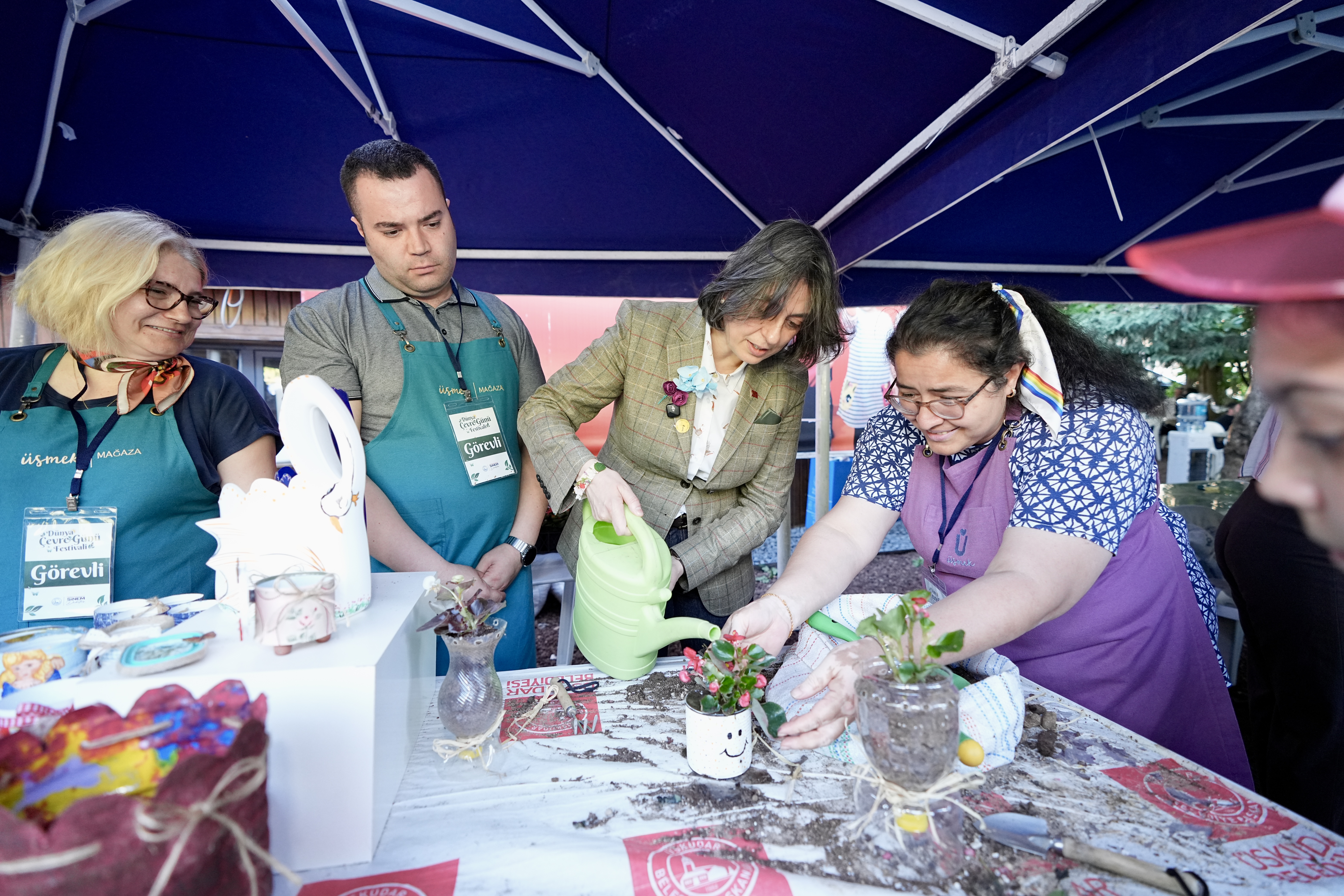Üsküdar'da Dünya Çevre Günü Festivali düzenlendi<