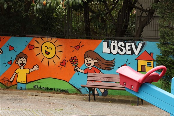 LÖSEV İstanbul’dan mural ve grafiti etkinliği: San..