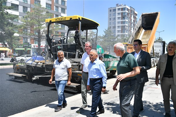 Başkan Büyükkılıç, Seher Bulvarı’ndaki 27 milyon liralık yatırımı yerinde inceledi<