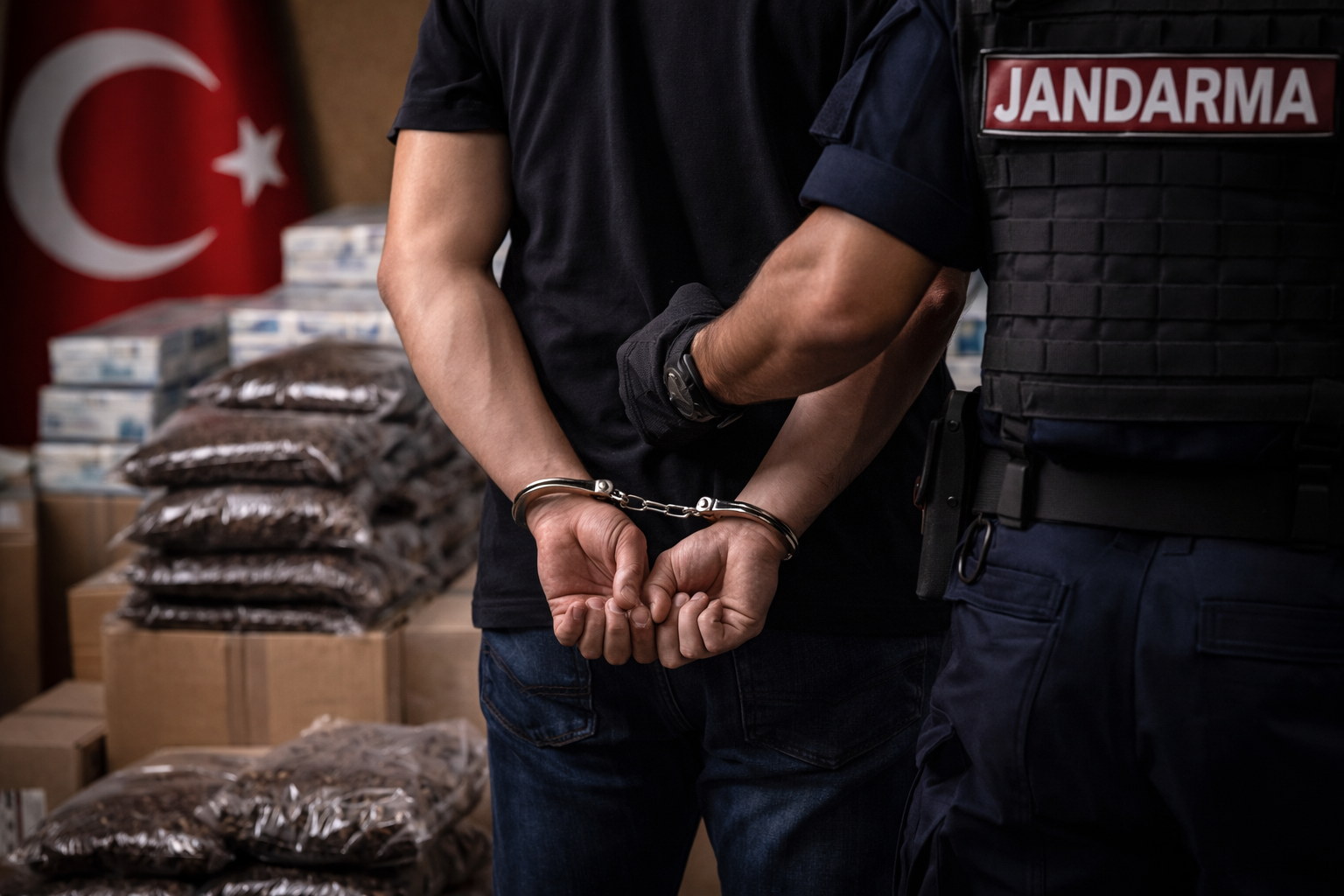 Şanlıurfa’da kaçak tütün ve alkol operasyonu<