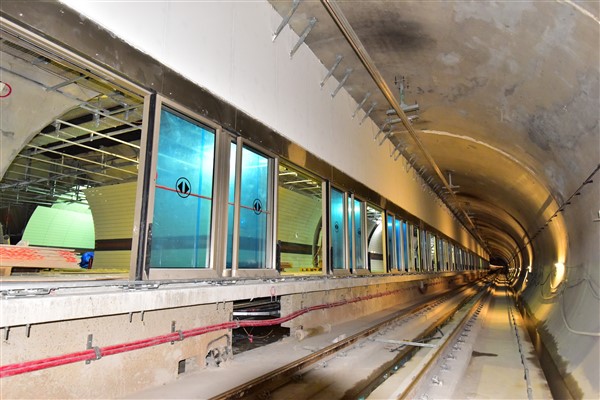 Çekmeköy–Sancaktepe–Sultanbeyli Metro Hattı’nın yüzde 90’ı tamamlandı<