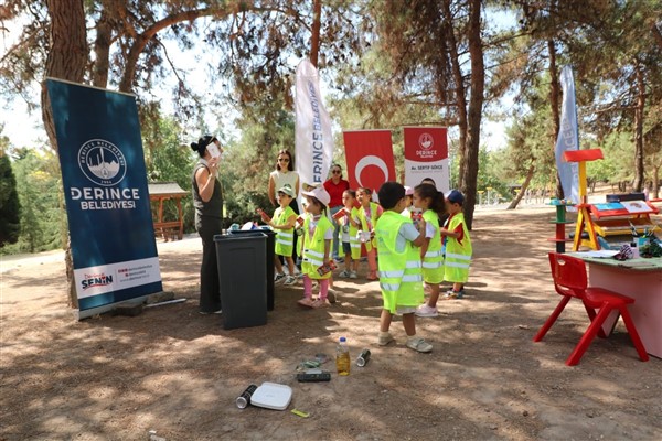 Derince'de ‘Minik Eller ile Çevre Şenliği’ etkinliği düzenlendi