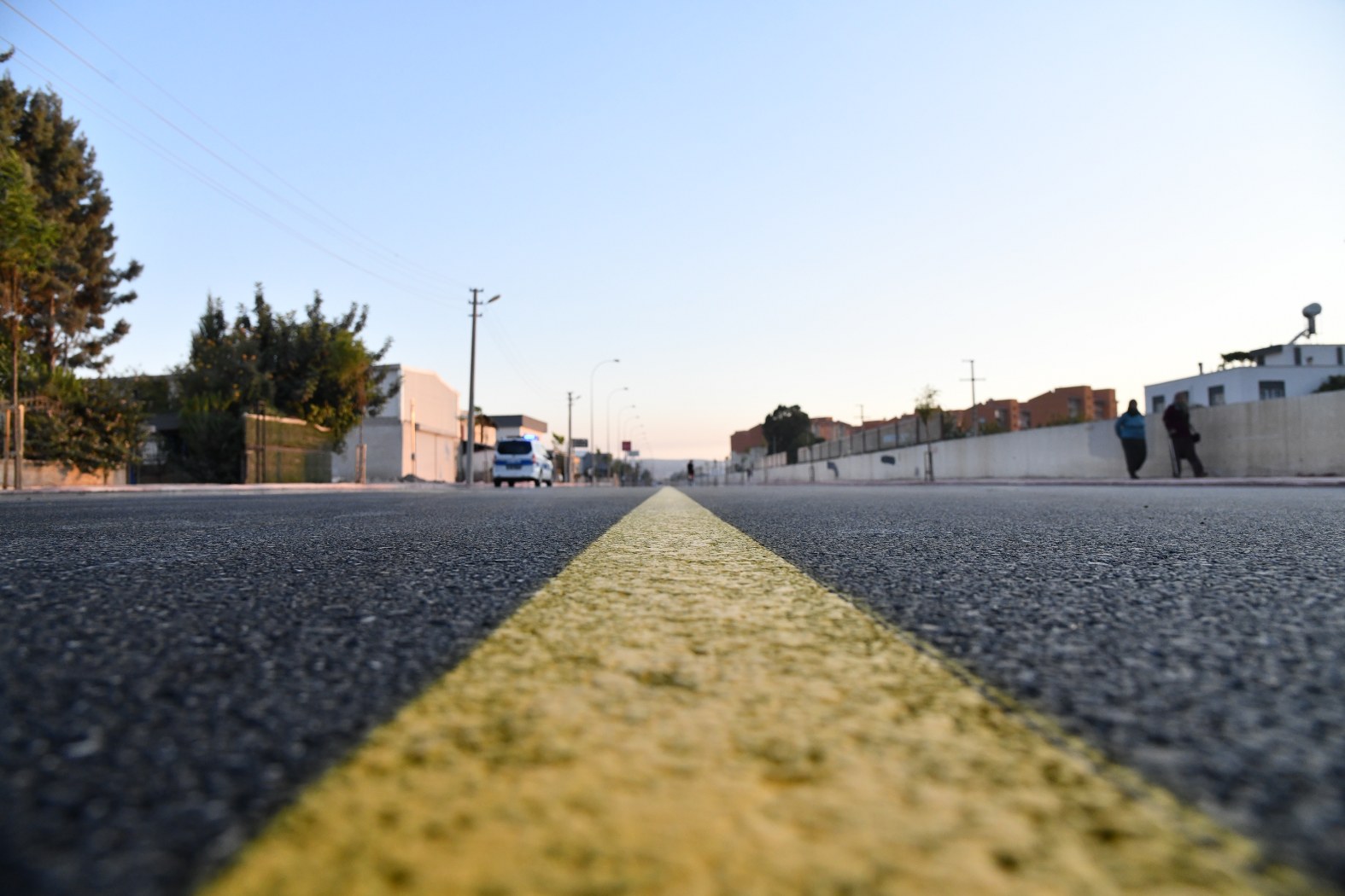 Ray Caddesi'nde sıcak asfalt serimi tamamlandı