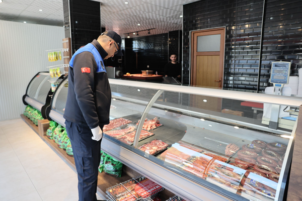 Pamukkale’de kasaplara ‘hijyen ve etiket’ denetimi