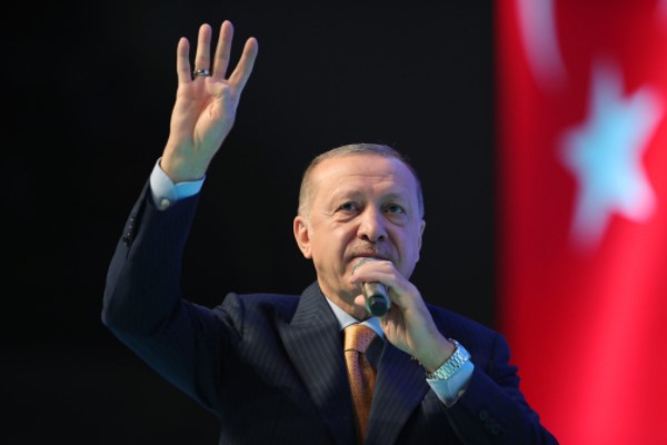Cumhurbaşkanı Erdoğan, AK Parti Denizli Genişletilmiş İl Danışma Meclisi toplantısında konuşuyor