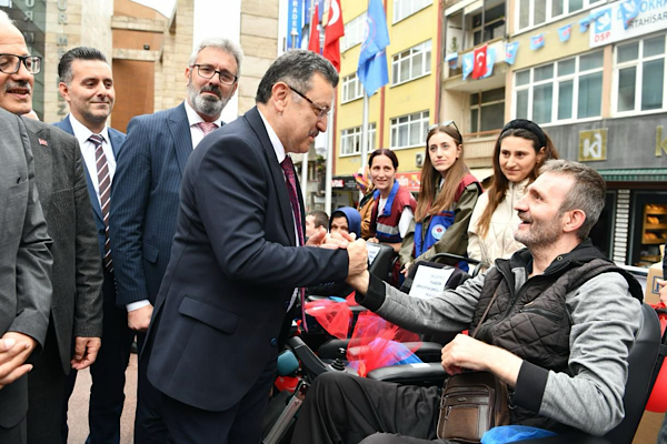 Trabzon'dan özel bireylere destek<
