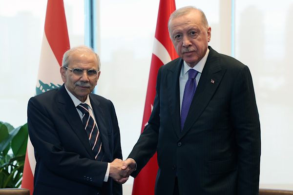 Erdoğan, Lübnan Başbakanı Selam ile görüştü