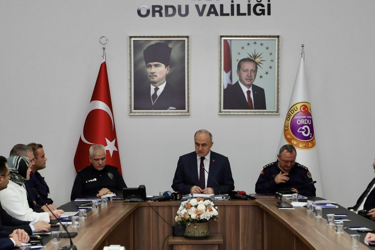 Ordu'da İl Güvenlik Toplantısı yapıldı<