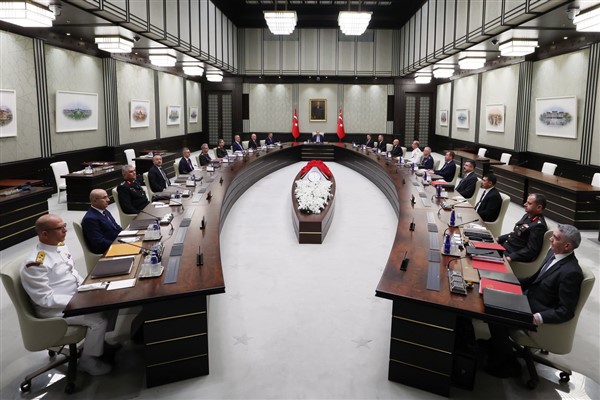 MGK, Cumhurbaşkanı Erdoğan'ın başkanlığında toplandı