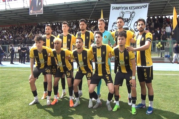 Keşanspor, Edirne Süper Amatör Lig’de şampiyon oldu<