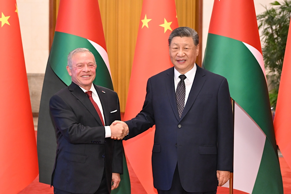 Xi Jinping Ürdün Kralı II. Abdullah ile Beijing’de görüştü<