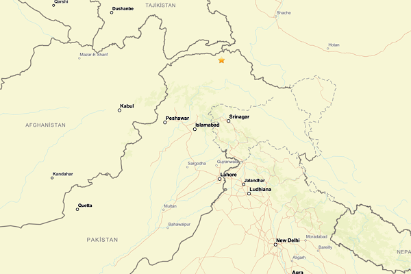 Pakistan’da deprem<