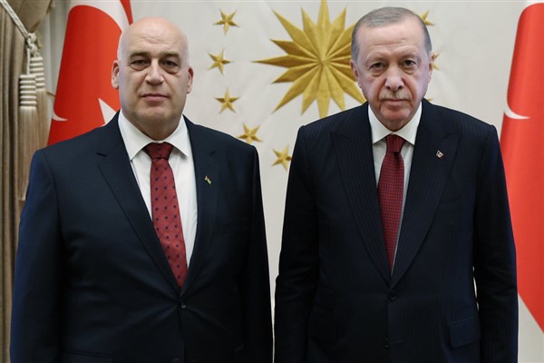 Cumhurbaşkanı Erdoğan, Filistin Büyükelçisi Abujaish'i kabul etti