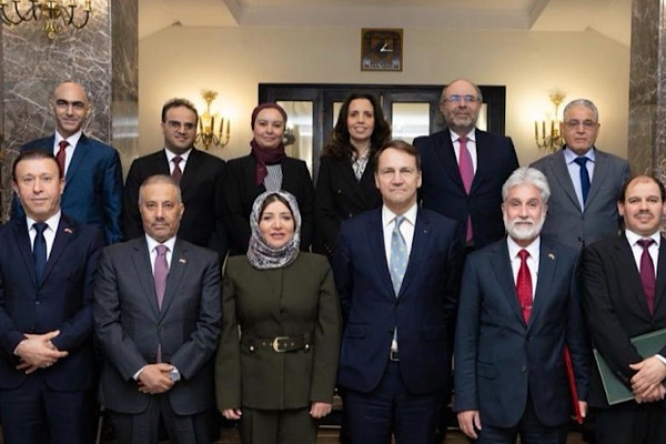 Katar Büyükelçisi Al Mahmoud, Arap Büyükelçileriyle yapılan görüşmeye katıldı<