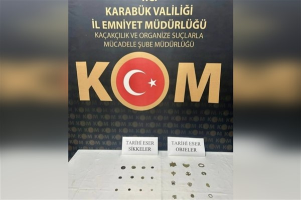 Karabük’te tarihi eser operasyonu