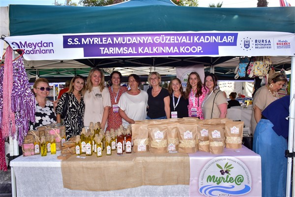 Dayanışma pazarı, Mudanya Mütareke Meydanı'nda kuruldu