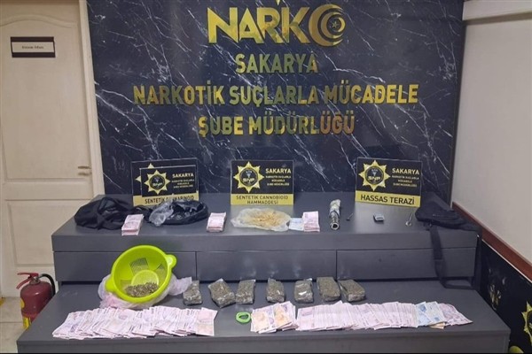 Sakarya’da uyuşturucu operasyonu