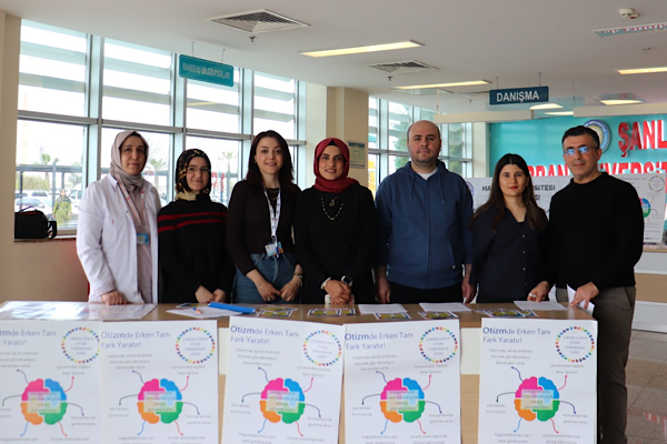 Harran Üniversitesi Hastanesi’nden otizm farkındalık etkinliği<