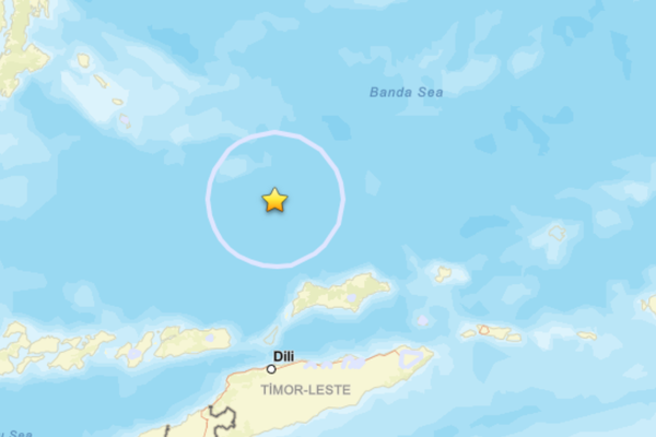 Doğu Timor'da deprem <
