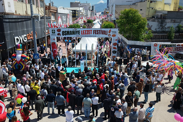 Osmaniye Lezzet Festivali  başladı<