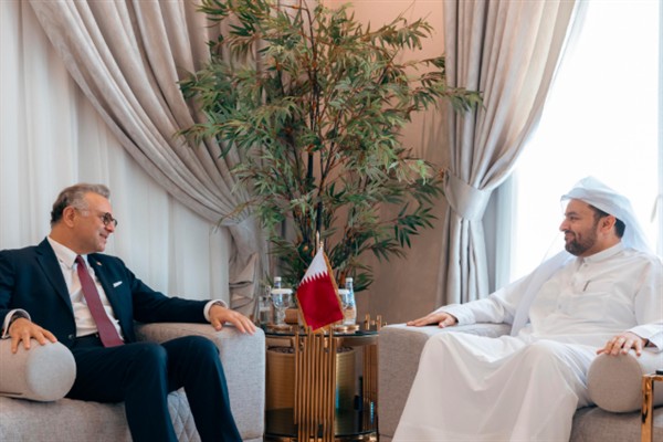 Al Khulaifi, ABD Cumhurbaşkanlığı Temsilcisi Bulos ile görüştü<