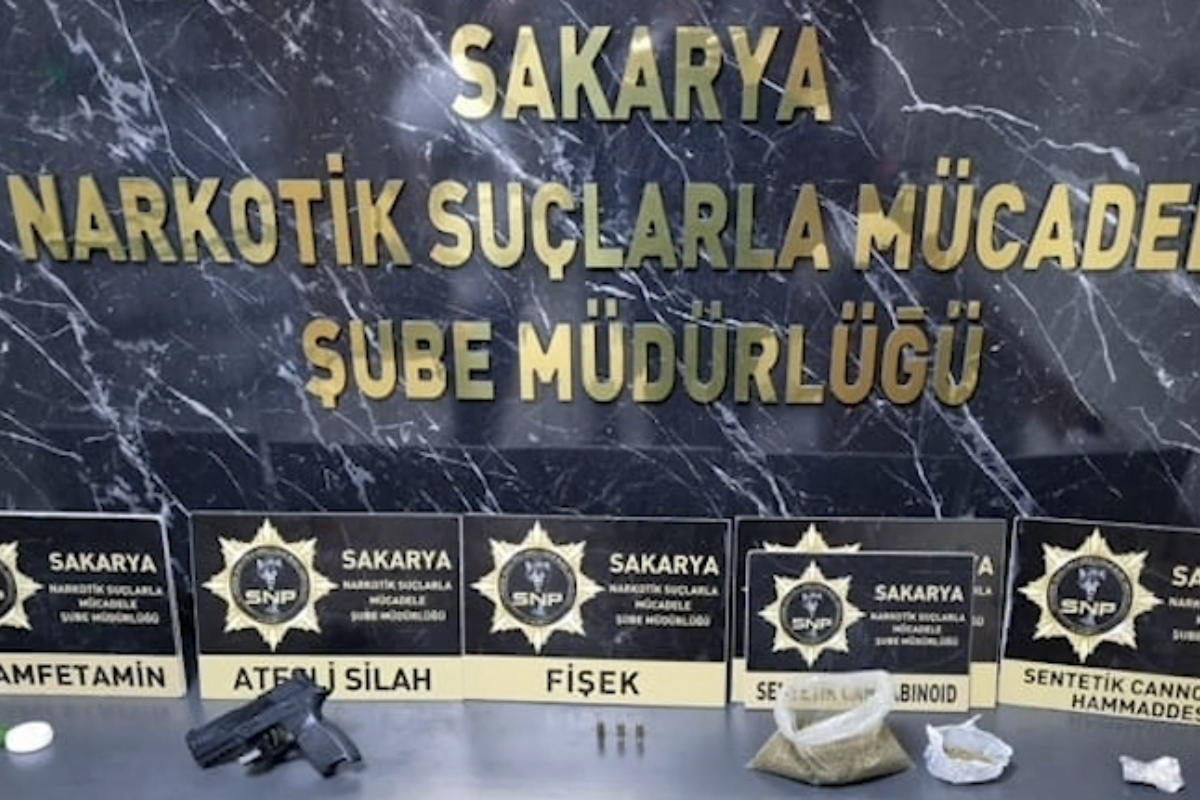 Sakarya’da narkotik operasyonu